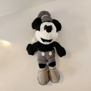 Disney Steamboat Willie 10" Plush Stuffed Animal 2000 Millenium Mickey Mouse